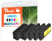 Peach Patrone HP Nr.963XL MultiPack Plus OEM reset 2xb c m y remanufactured