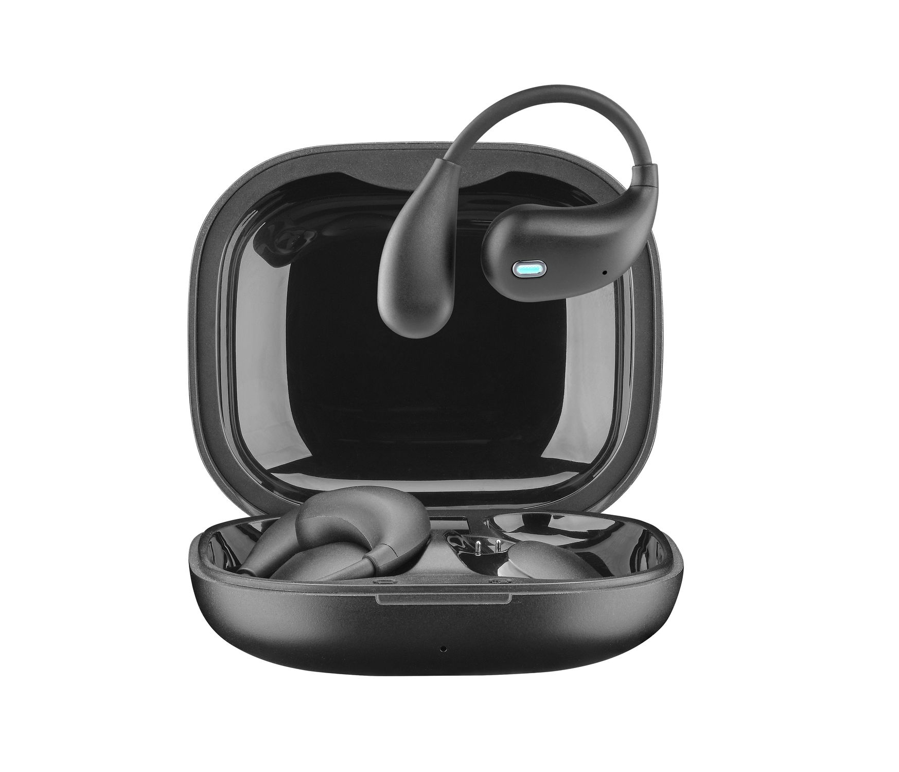 Cellularline Nebit TWS Translator NEBIT TWS earbuds with real-time translation functionality. Elegant and intelligent, designed to break language barriers and support instant communication and transcription.
