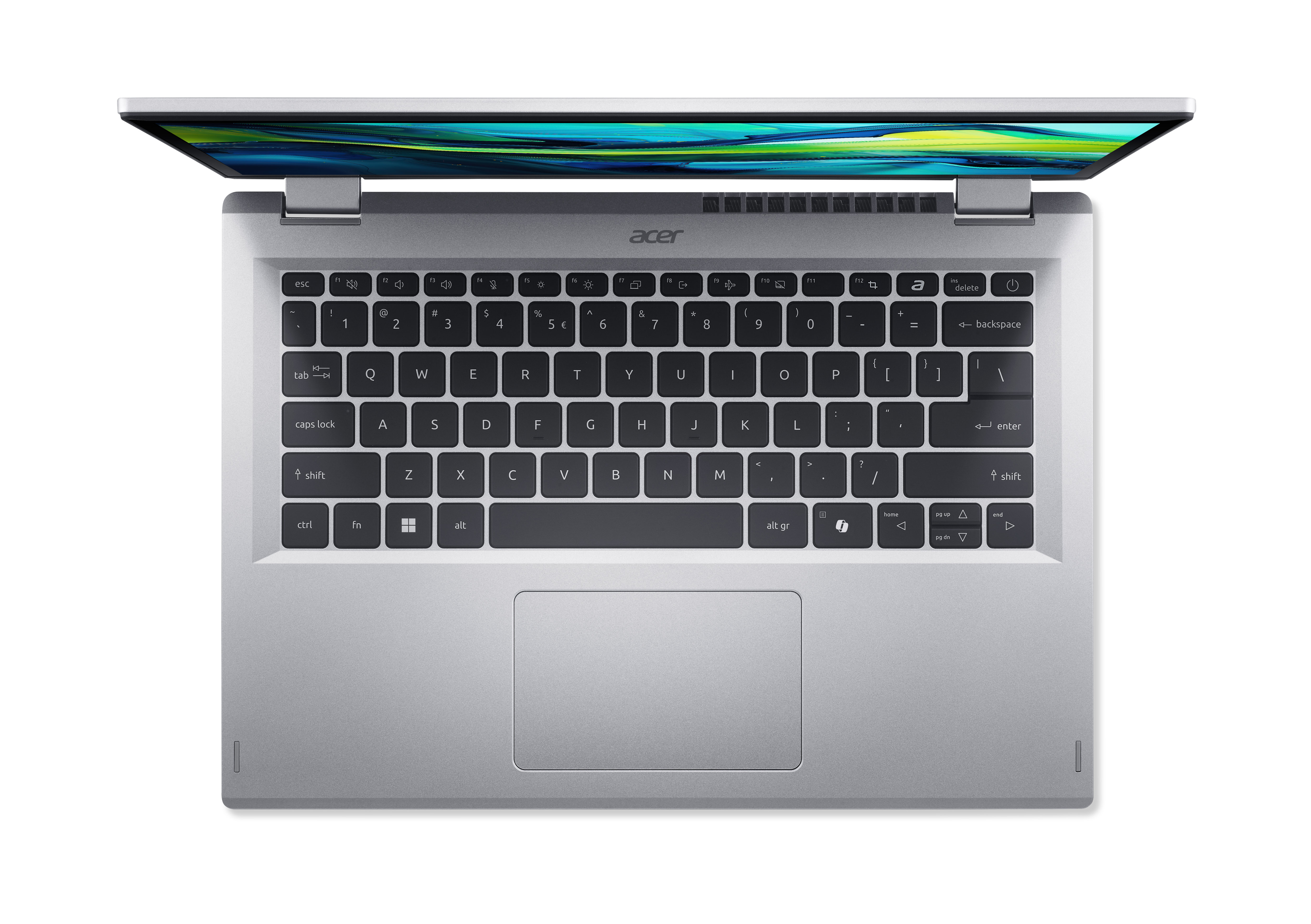 Acer Aspire Go Spin 14 AGSP14-31PT - Flip-Design - Intel N-series N355 / 1.9 GHz - Win 11 Home - Intel Graphics - 8 GB RAM - 512 GB SSD NVMe - 35.6 cm (14)