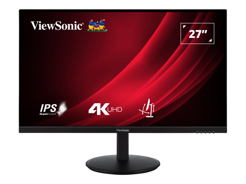 Viewsonic VG Series VG2708-4K pantalla para PC 68,6 cm (27) 3840 x 2160 Pixeles 4K Ultra HD LED Negro