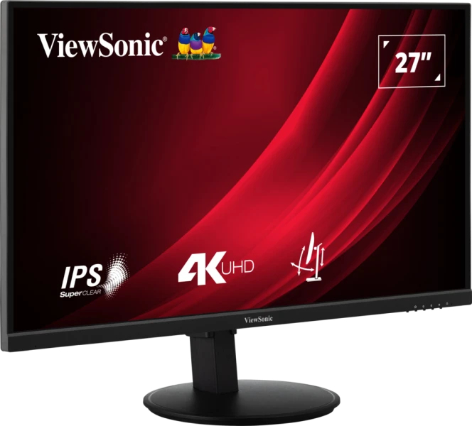 Viewsonic VG Series VG2708-4K pantalla para PC 68,6 cm (27) 3840 x 2160 Pixeles 4K Ultra HD LED Negro