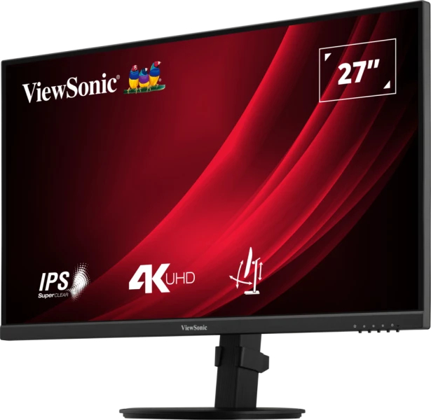 Viewsonic VG Series VG2708-4K pantalla para PC 68,6 cm (27) 3840 x 2160 Pixeles 4K Ultra HD LED Negro