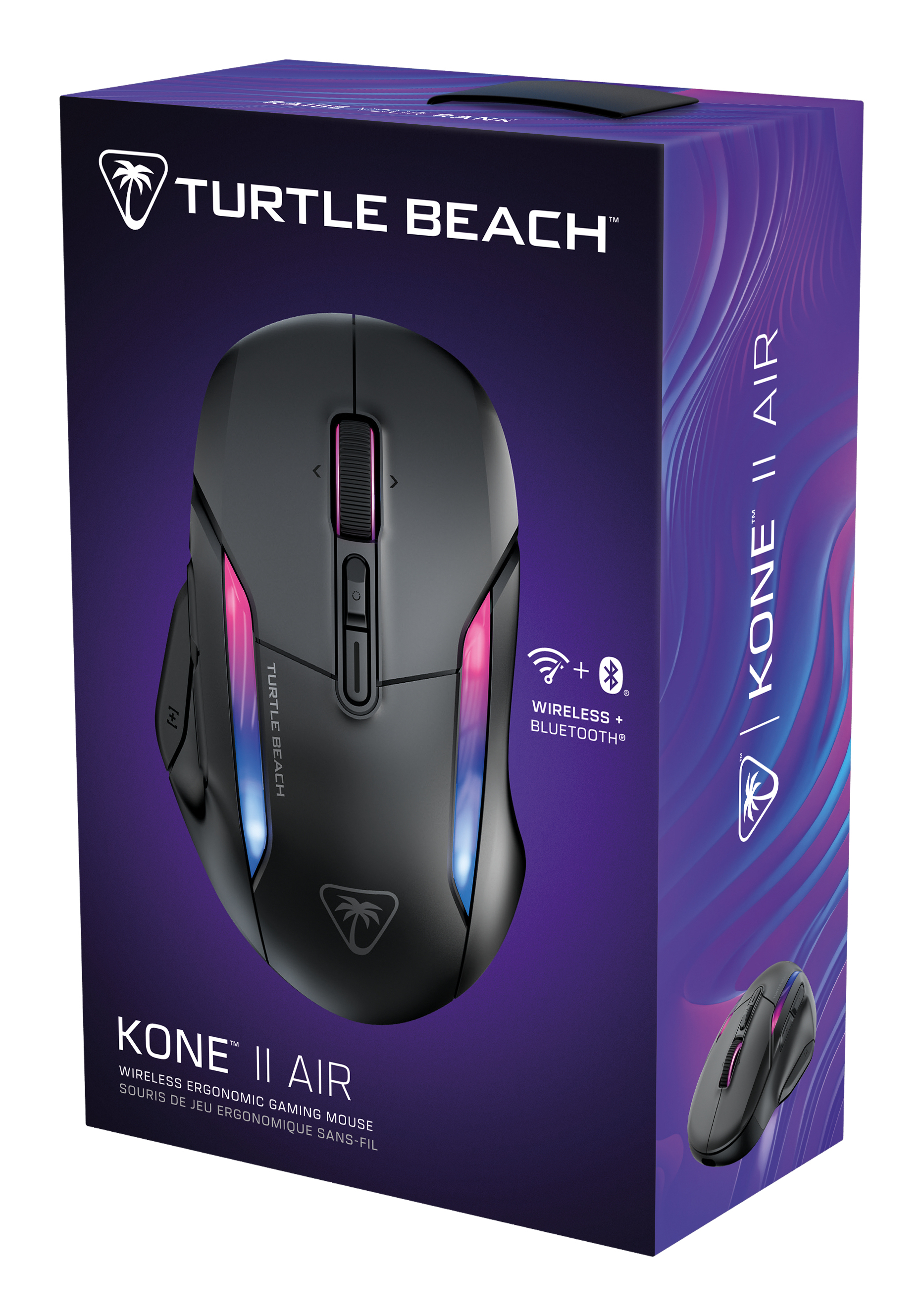 Turtle Beach Kone II Air mouse Gaming Mano destra RF senza fili + Bluetooth Ottico 26000 DPI