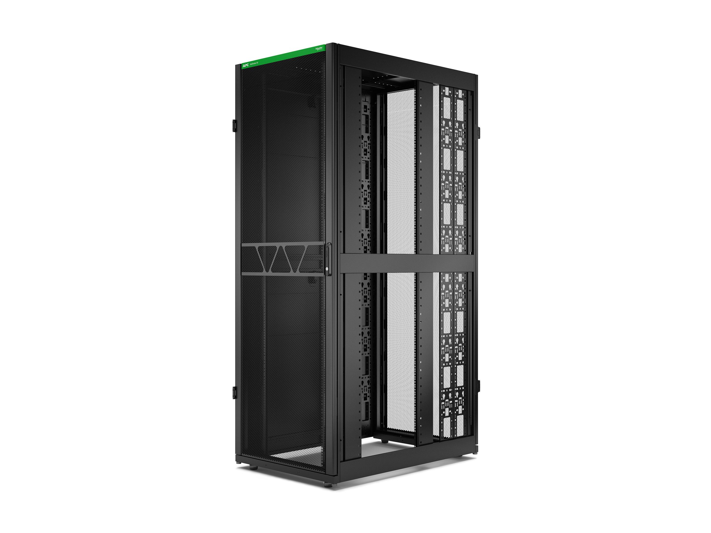 APC Rack Netshelter SX Server, 2e gnration, 48U, 2 258H x 800L x 1 200D mm, avec panneaux latraux, noir