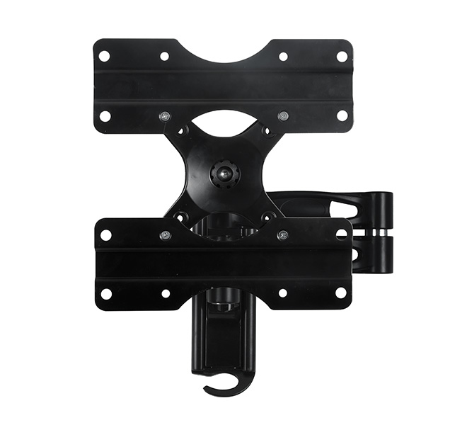 B-TECH Ventry BTV504 - Befestigungskit (Wandmontage, Doppelschwingarm) - f�r Flachbildschirm - Schwarz - Bildschirmgr��e: bis zu 107 cm (bis zu 42 Zoll)
