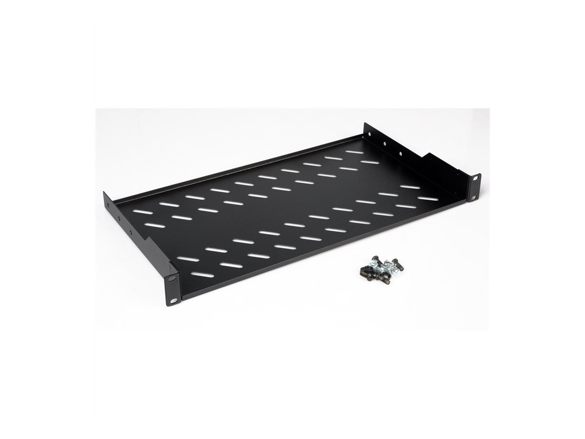 ROLINE Rack - Regal - 250 mm tief, Tragf�higkeit 15 kg - RAL 9005, Jet Black - 1U - 48.3 cm (19)
