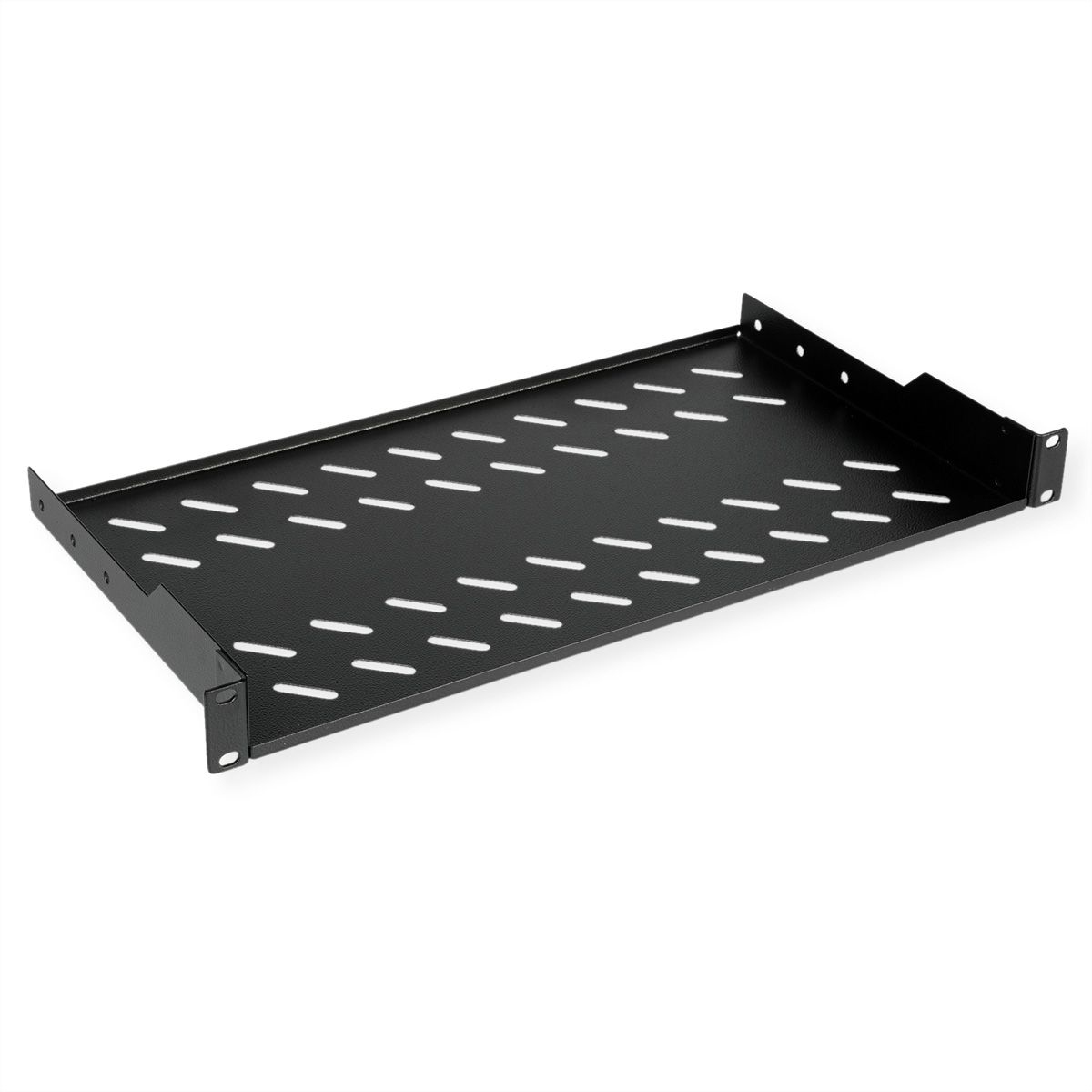 ROLINE Rack - Regal - 250 mm tief, Tragf�higkeit 15 kg - RAL 9005, Jet Black - 1U - 48.3 cm (19)