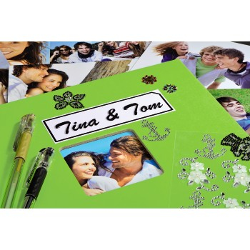 Hama Fine Art photo album Green 50 sheets 100 x 150