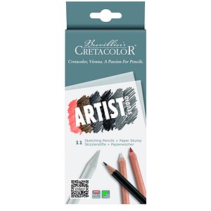 Sax Cretacolor STUDIO Drawing 101 Bleistift-Set HB/2B/4B 1 Set