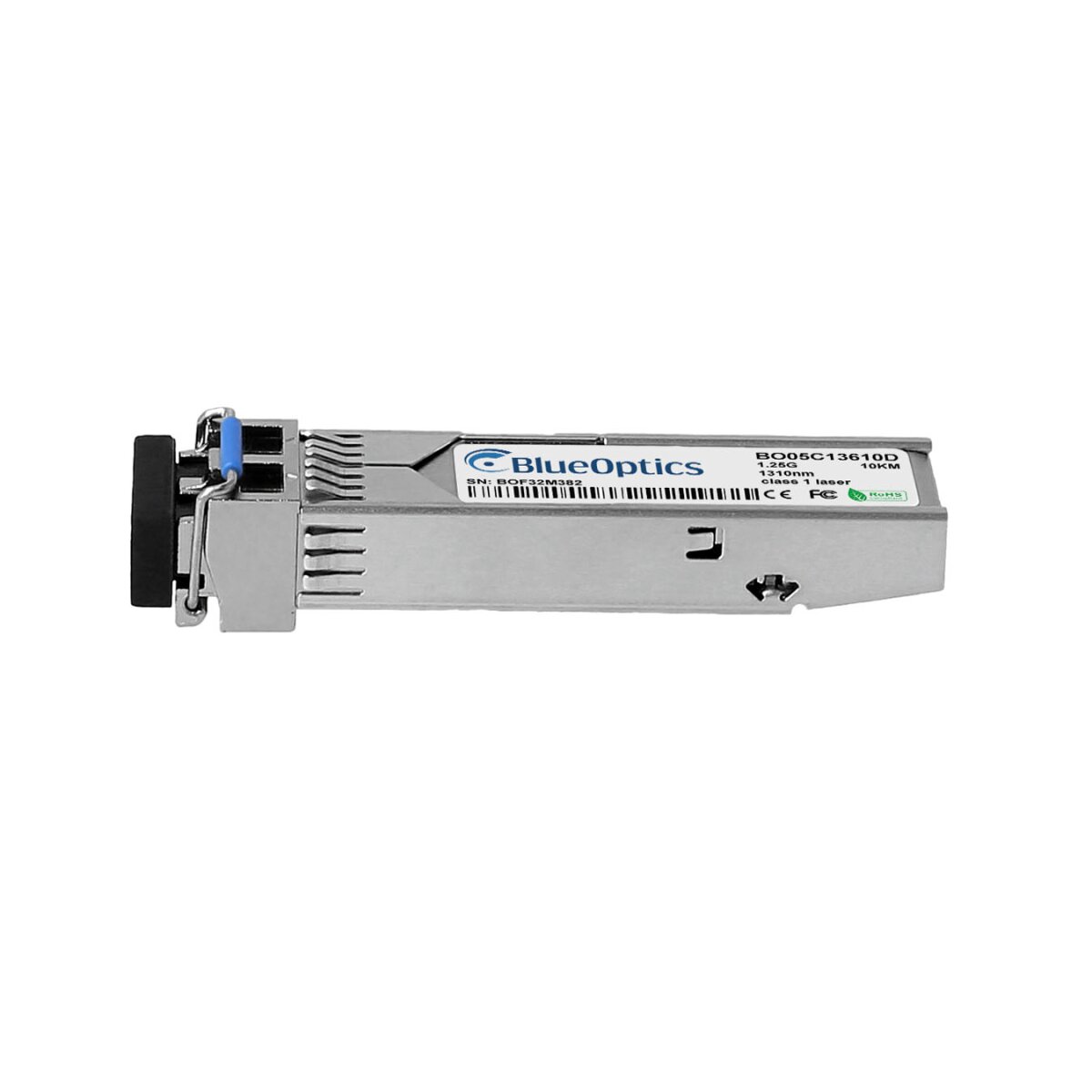 BlueOptics SFP-10KM-FNSR-BO red modulo transceptor Fibra �ptica 1250 Mbit/s 1310 nm