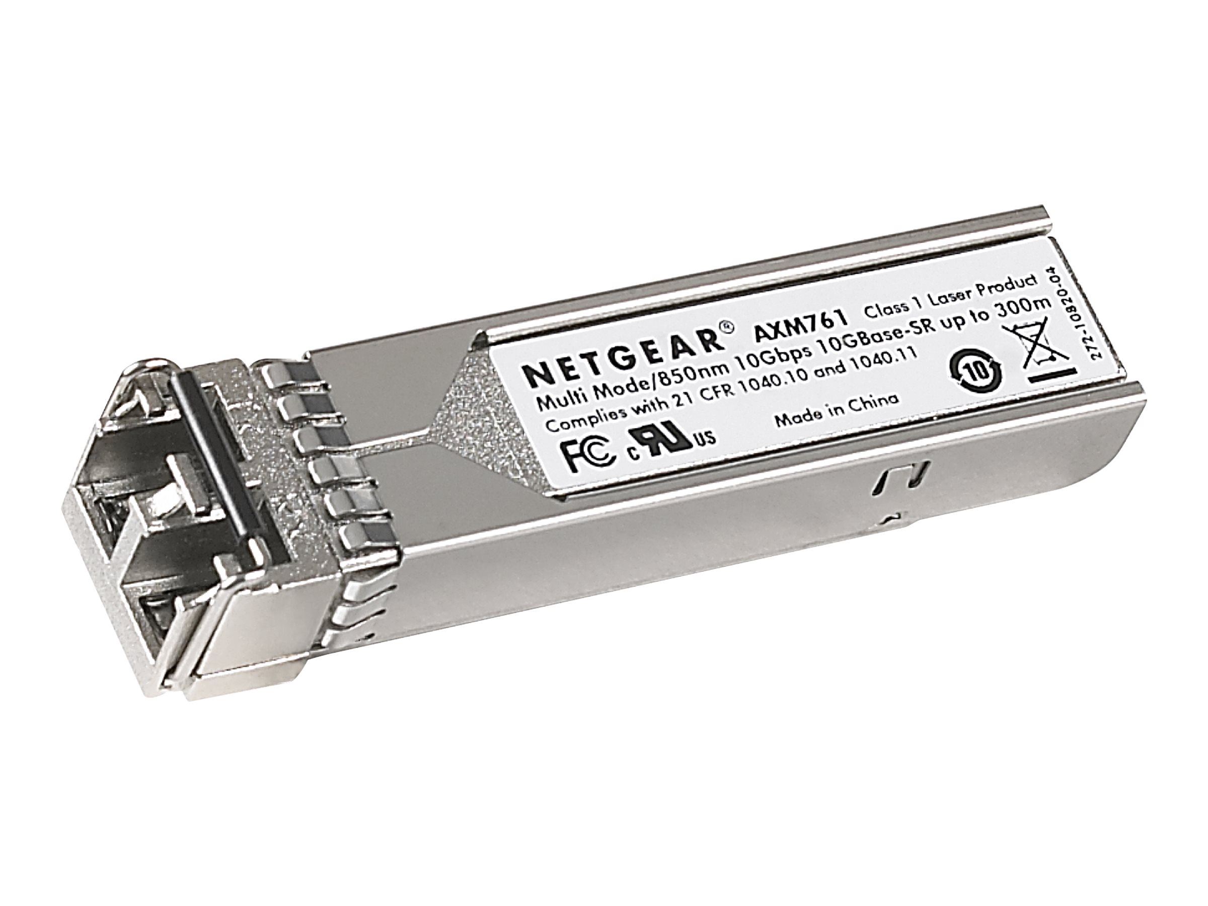 Netgear AXM761-10000S NETGEAR 10 Gigabit SR SFP+ Module network  transceiver module 10000 Mbit/s