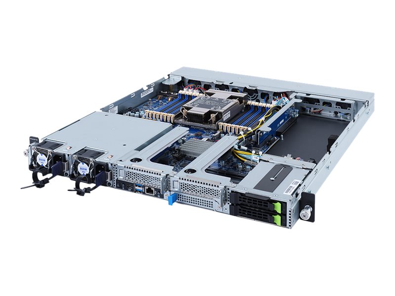 Gigabyte E162-220 (rev. 100) - Server - Rack-Montage - 1U - 1-Weg - keine CPU - RAM 0 GB - SATA - Hot-Swap 6.4 cm (2.5)