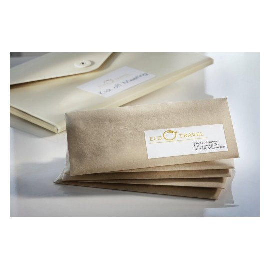 Avery LR3666-10 self-adhesive label Rectangle Permanent White 650 pc(s)