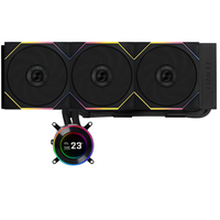 Lian Li HydroShift II LCD-C 360TL ARGB AiO Wasserk�hlung - schwarz - 33 dB - AMD Sockel AM4 (Ryzen)