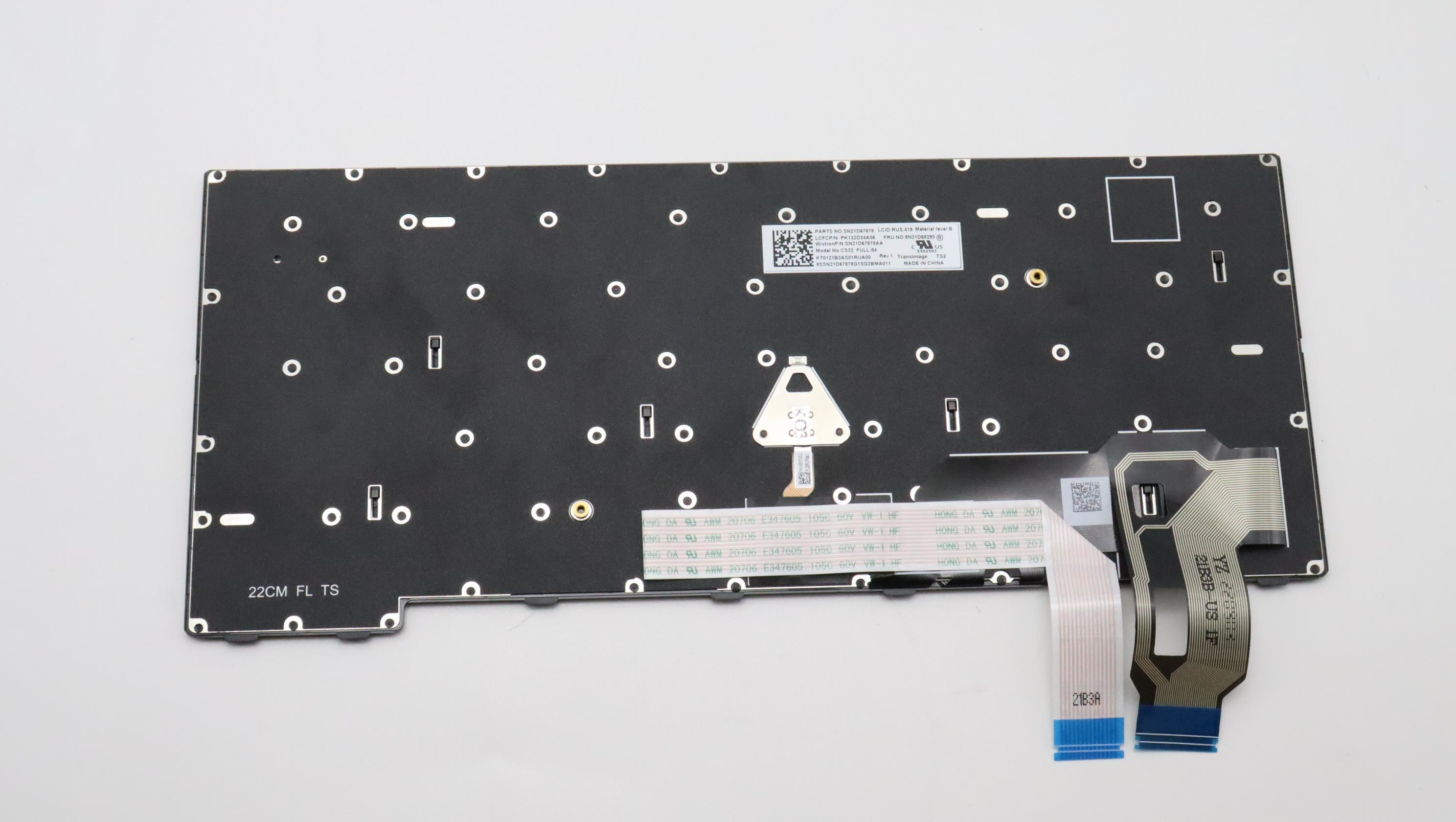 Lenovo 5N21D68213 composant de laptop suppl�mentaire Clavier