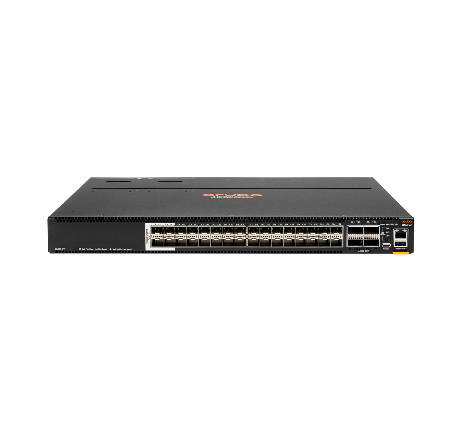 Aruba 8360-32Y4C v2 Gestionado L3 1U