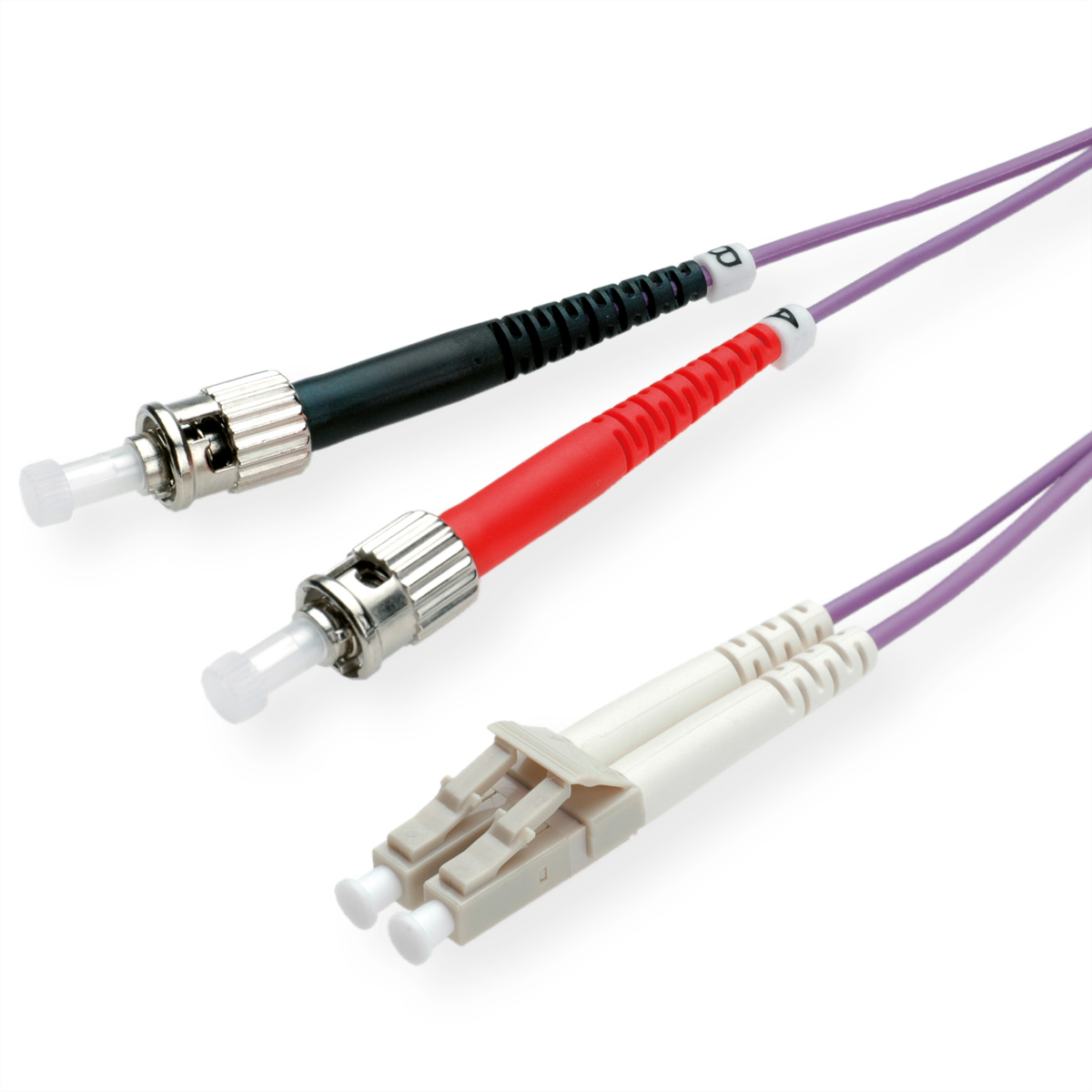 Value LC/ST OM4 5m cavo a fibre ottiche Viola