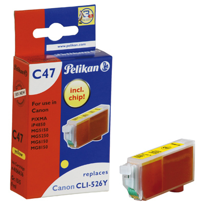 Pelikan C47 cartuccia dinchiostro 1 pz Giallo