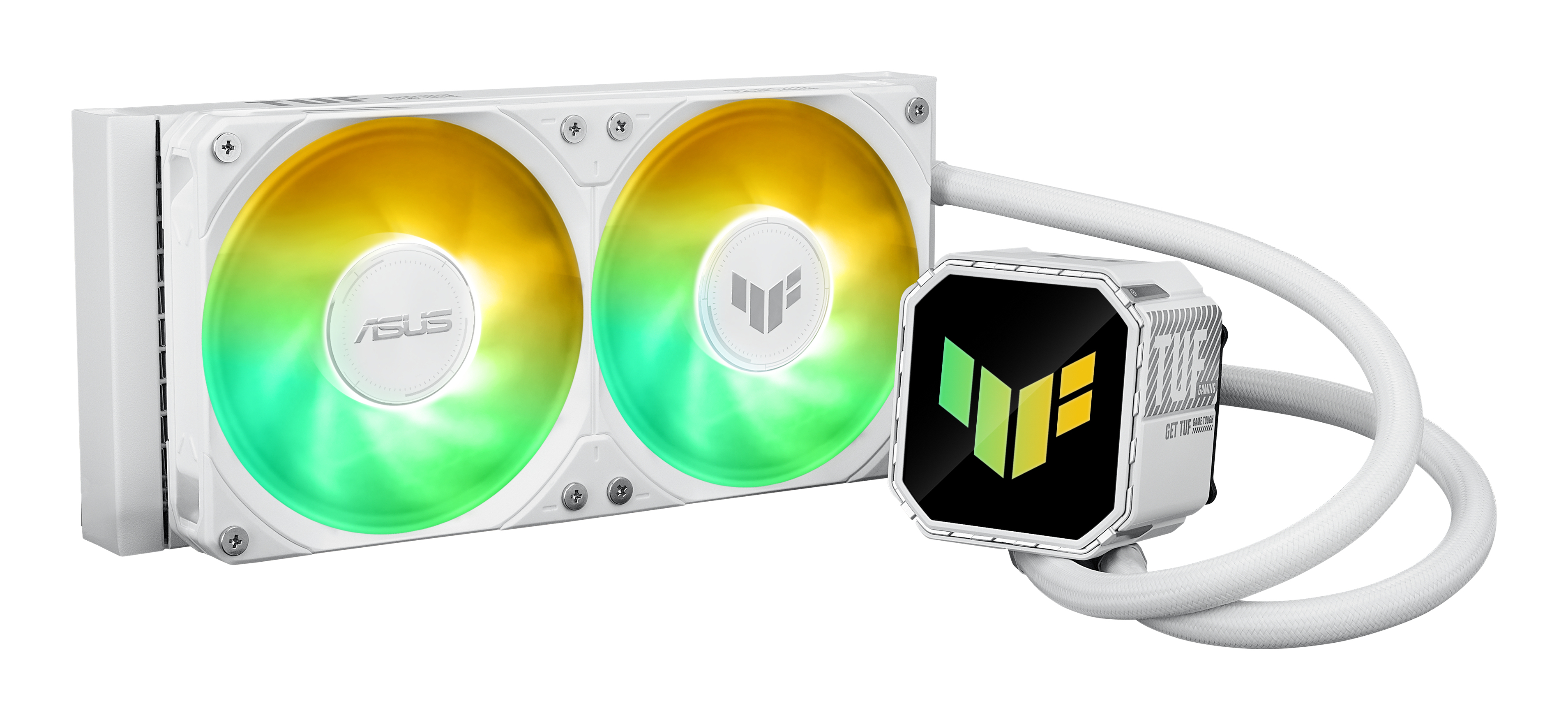 ASUS TUF GAMING LC III 240 ARGB WHT Processeur Refroidisseur de liquide tout-en-un 12 cm Blanc