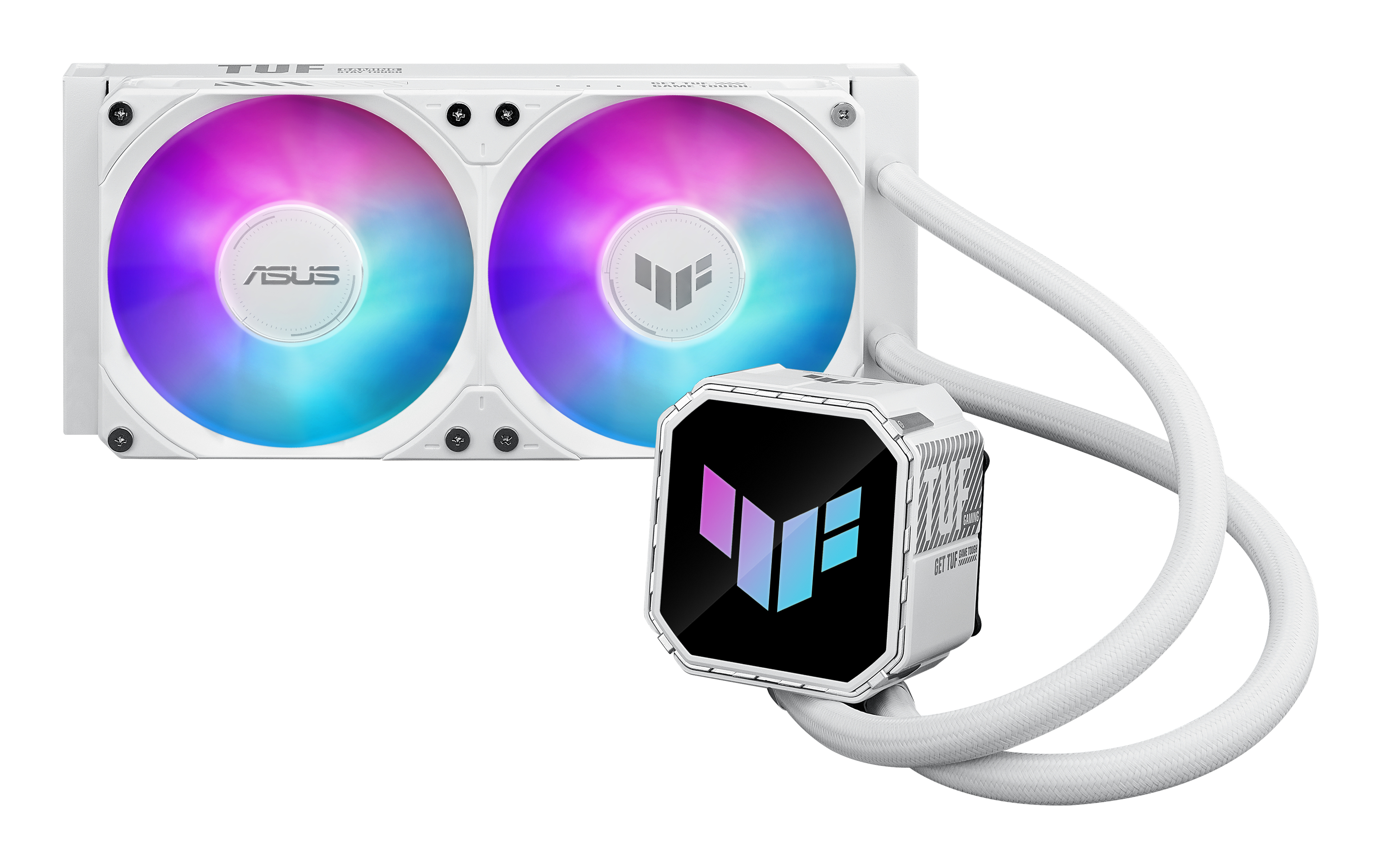 ASUS TUF GAMING LC III 240 ARGB WHT Processeur Refroidisseur de liquide tout-en-un 12 cm Blanc