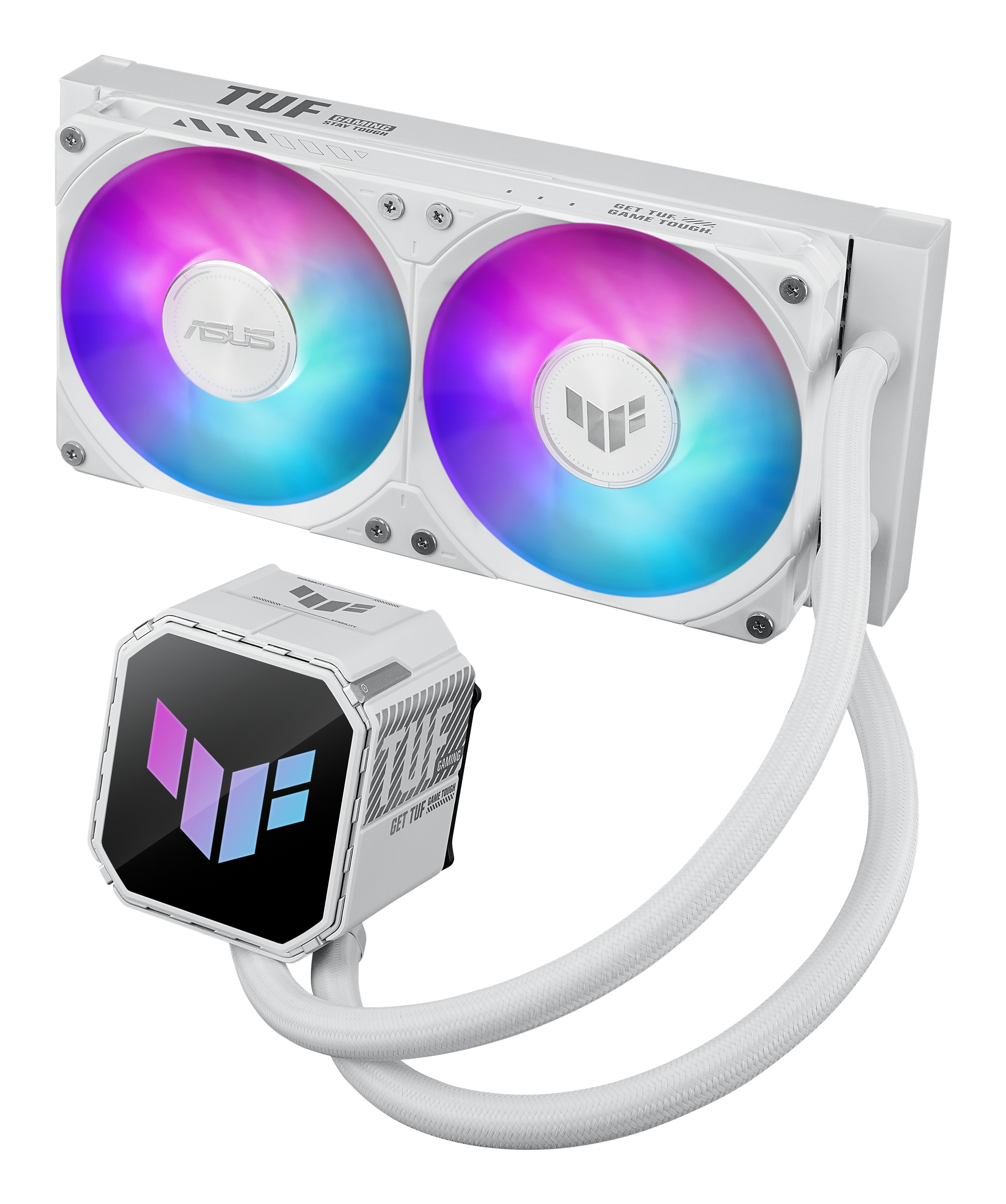 ASUS TUF GAMING LC III 240 ARGB WHT Processeur Refroidisseur de liquide tout-en-un 12 cm Blanc