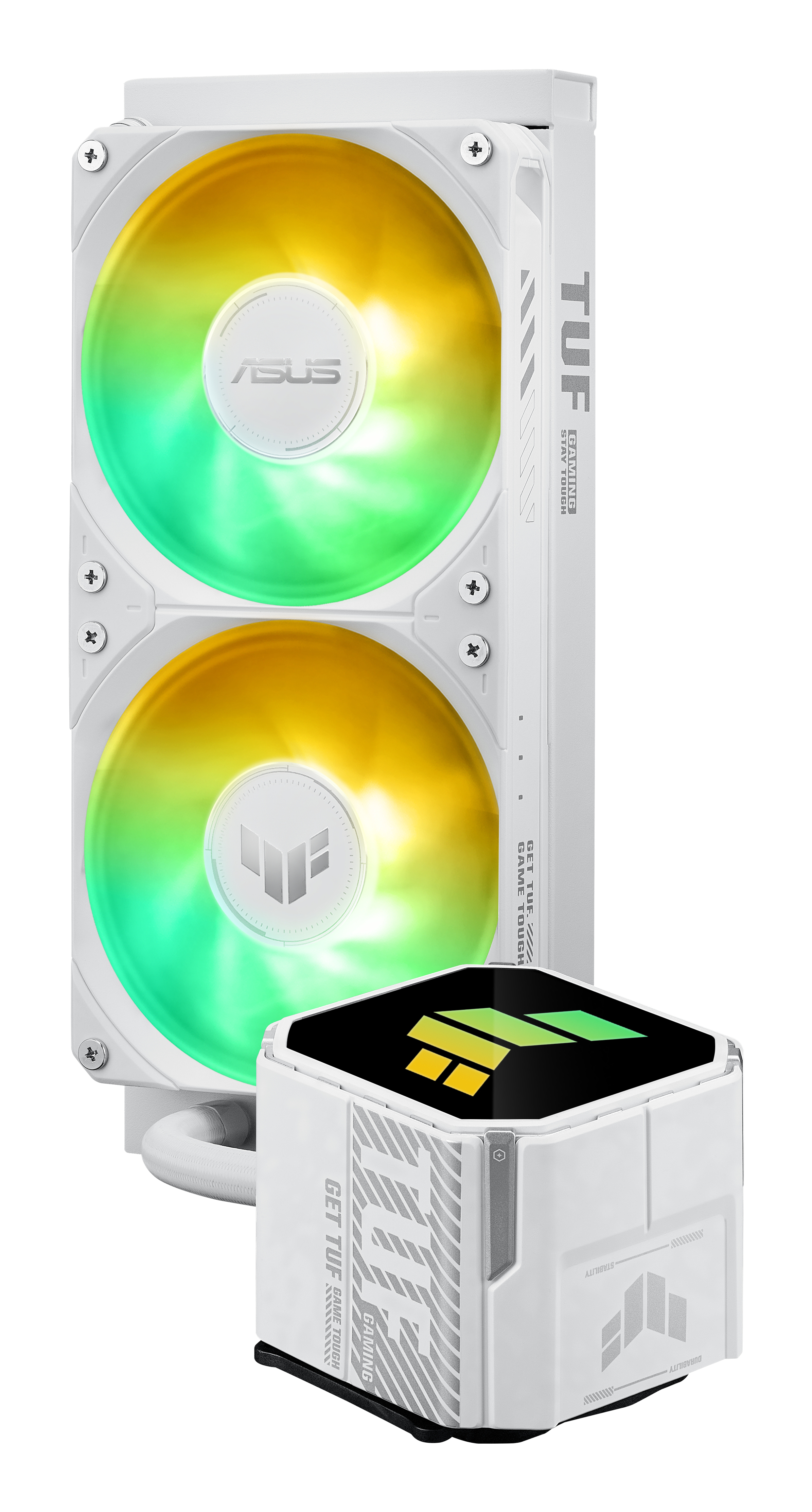 ASUS TUF GAMING LC III 240 ARGB WHT Processeur Refroidisseur de liquide tout-en-un 12 cm Blanc