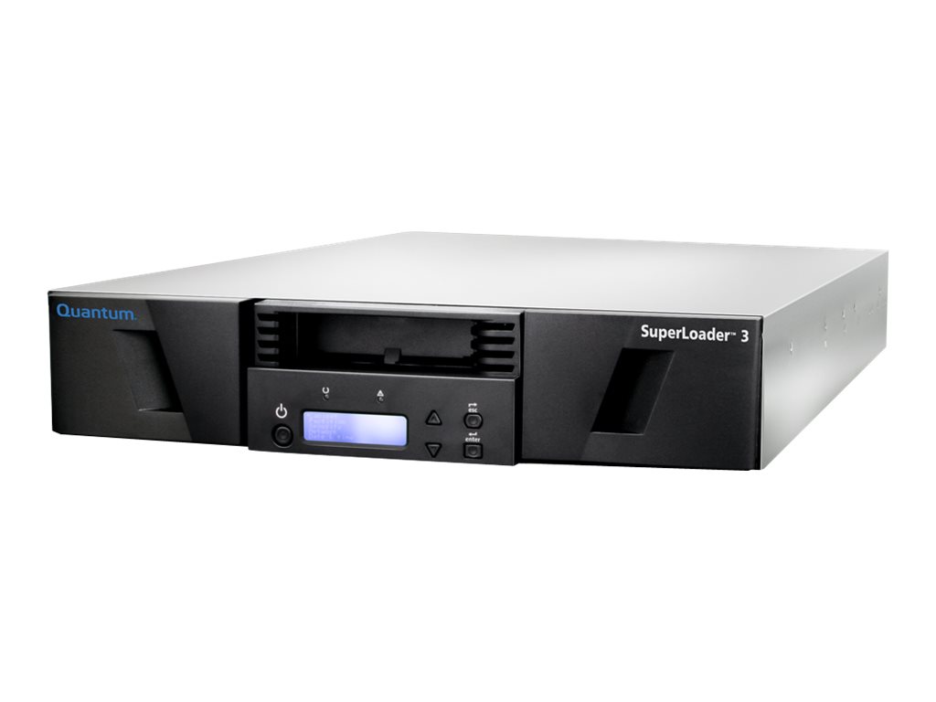 Quantum SuperLoader 3 with (Model C) drive(s) - Tape Autoloader - 144 TB / 360 TB - Steckpl�tze: 8 - LTO Ultrium (18 TB / 45 TB)