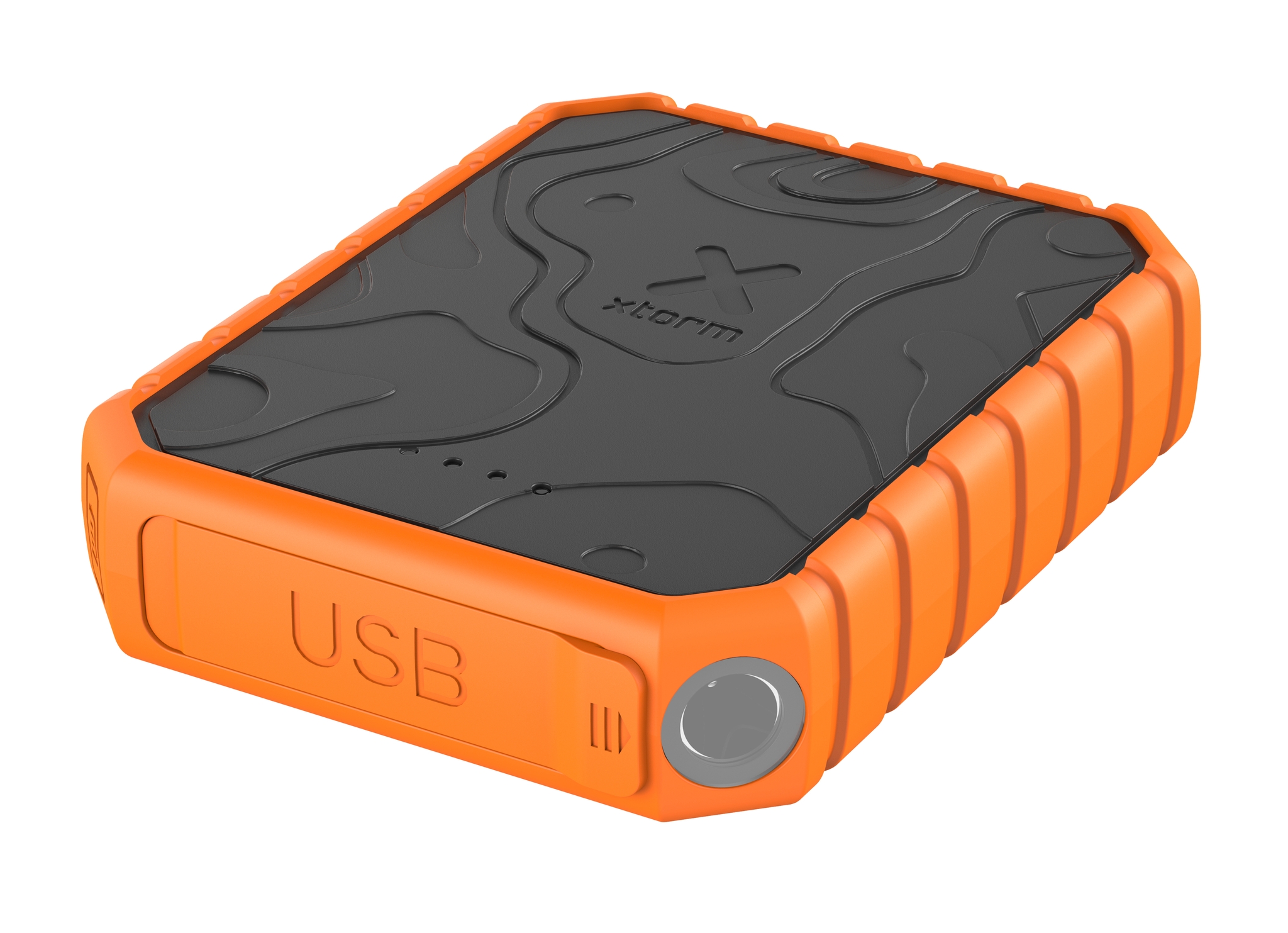 Xtorm Xtreme Series - Powerbank - robust - 10400 mAh - 38.5 Wh - 20 Watt - 2.4 A - PD, Quick Charge 3.0 - 3 Ausgabeanschlussstellen (24 pin USB-C, 4 pin USB Type A (QC 3.0))