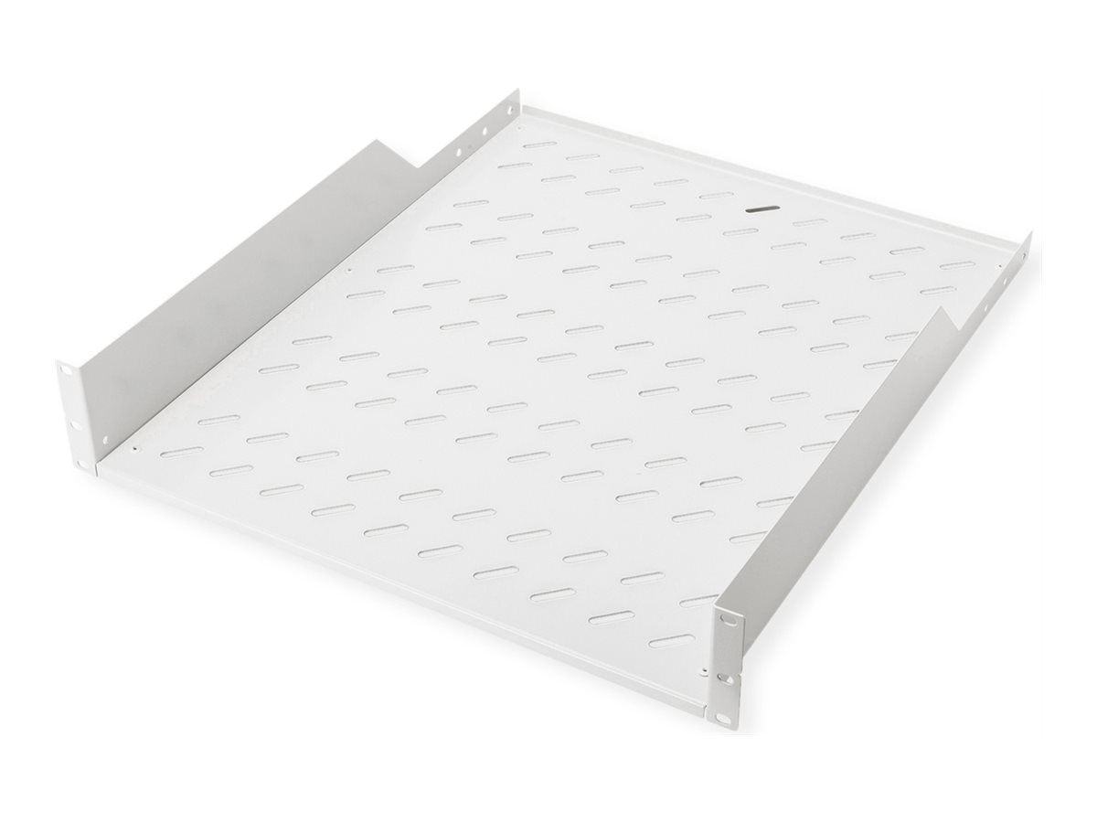 ROLINE Rack - Regal - 550 mm tief, Tragf�higkeit 25 kg - RAL 7035, Hellgrau - 2U - 48.3 cm (19)