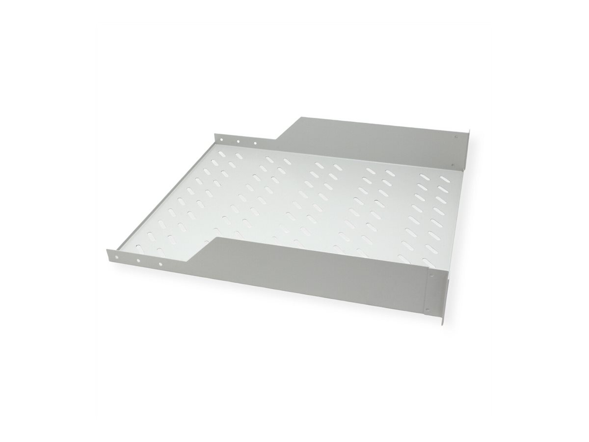 ROLINE Rack - Regal - 550 mm tief, Tragf�higkeit 25 kg - RAL 7035, Hellgrau - 2U - 48.3 cm (19)