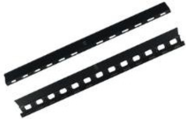 Wirewin 19 Vertikale Kabelf�hrungsschienen schwarz RAL9005