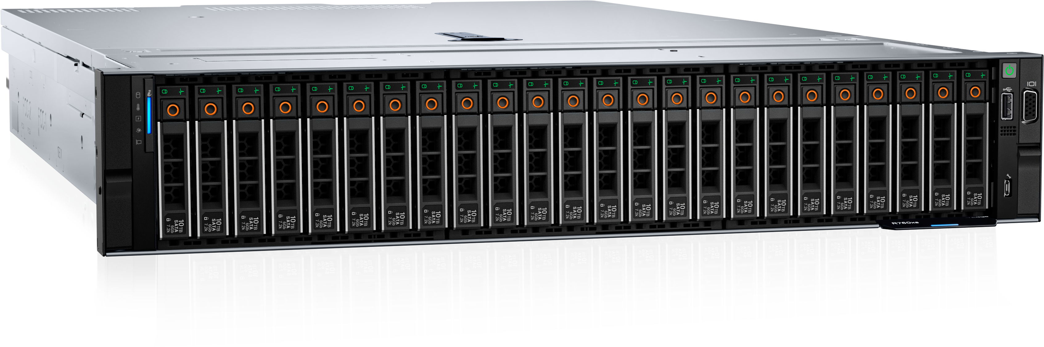 DELL PowerEdge R760XS servidor 480 GB Bastidor (2U) Intel� Xeon� Silver 4510 2,4 GHz 32 GB DDR5-SDRAM 1100 W