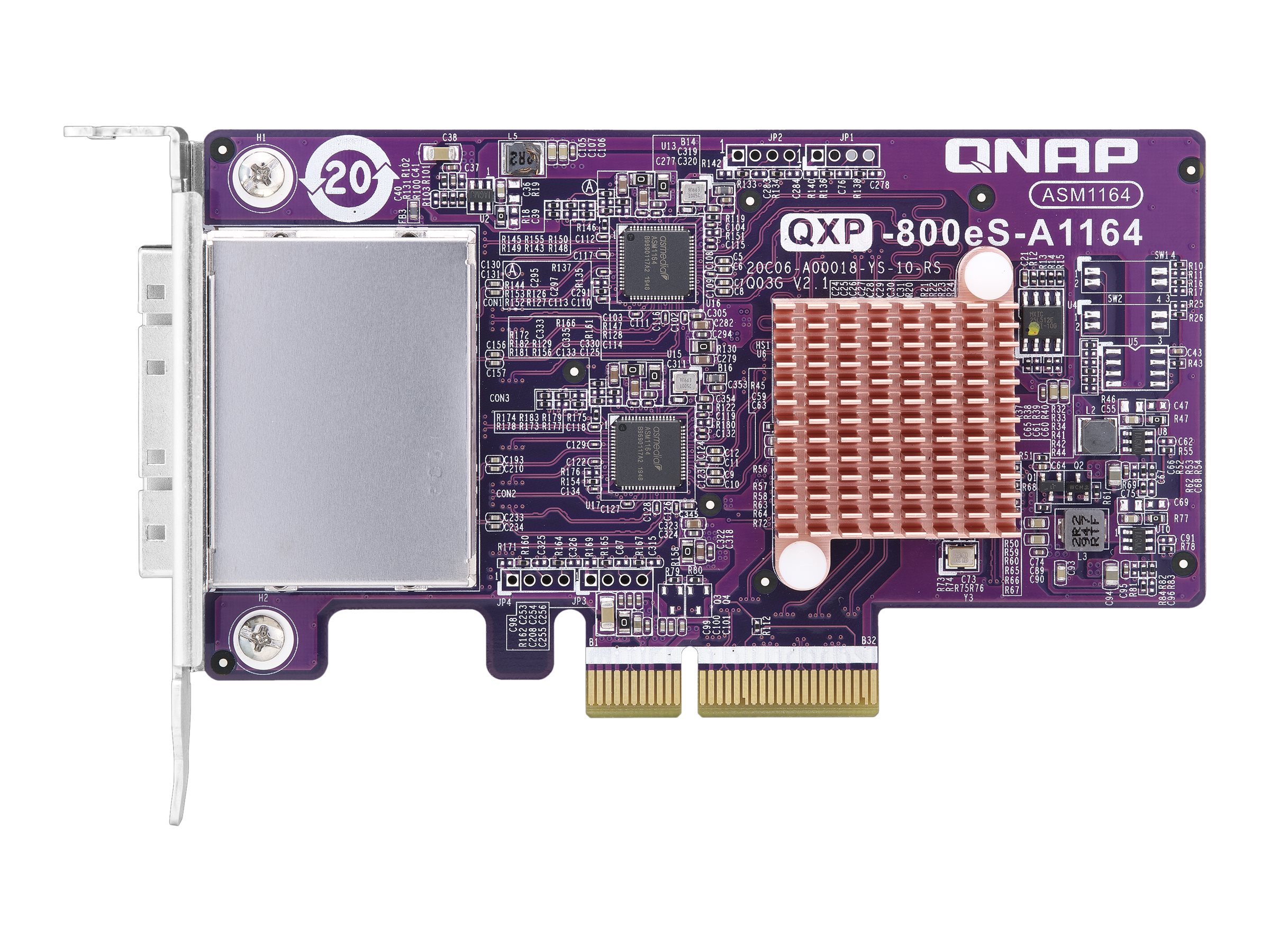 QNAP QXP SATA Expansion Card - Speicher-Controller