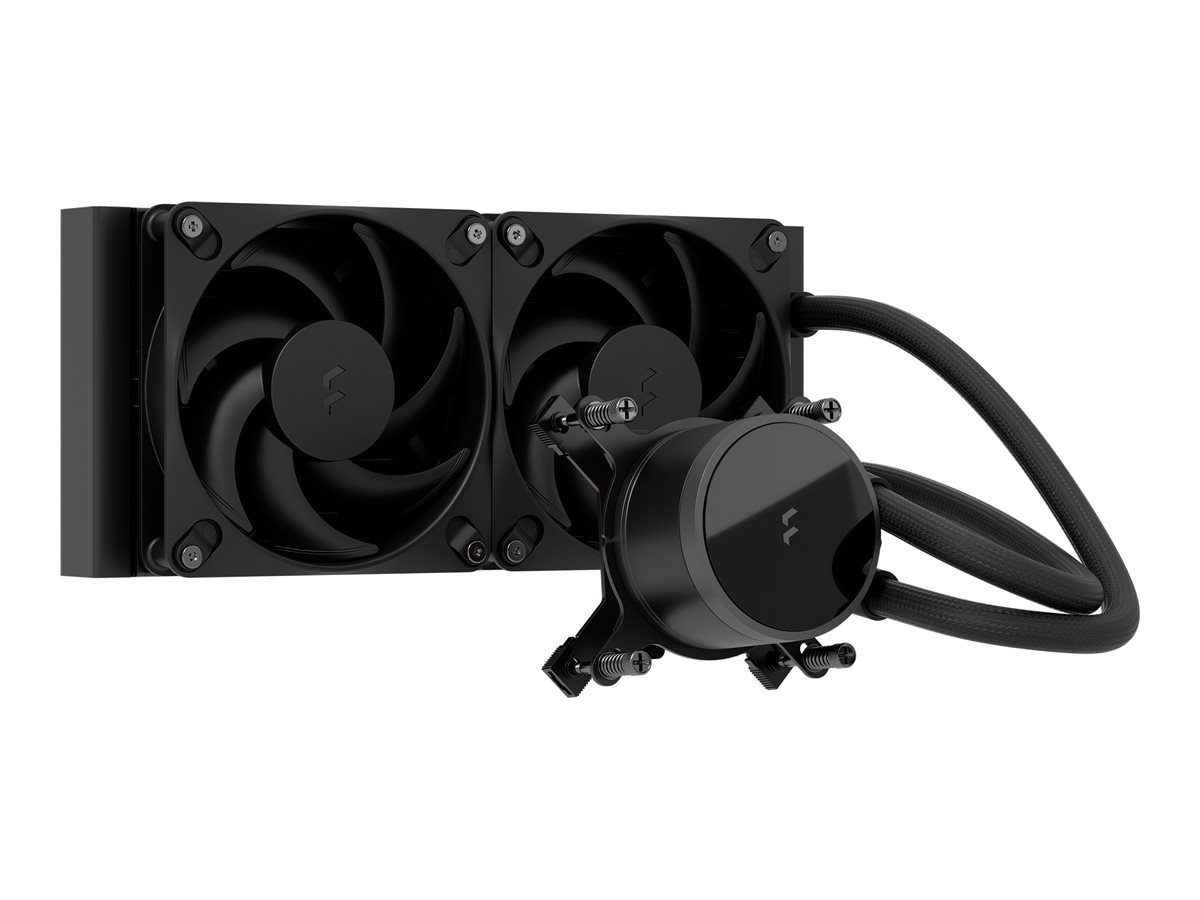 Fractal Design Radius 240 - Prozessor-Fl�ssigkeitsk�hlsystem - K�hlergr��e: 240 mm - (f�r: LGA115x Socket, LGA17xx Socket, LGA1200, LGA18xx Socket, AM5, AM4)