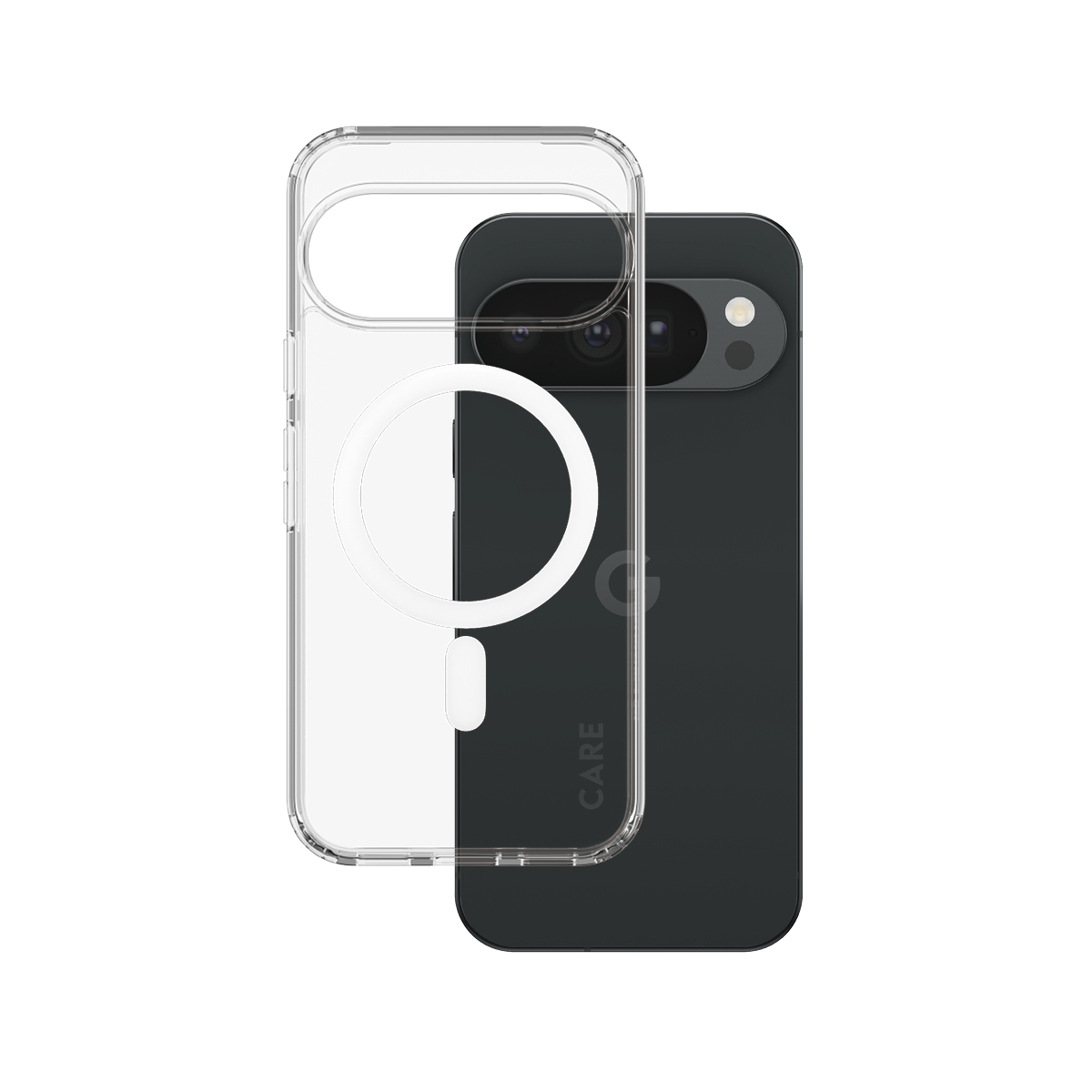 PanzerGlass CARE by � Urban Combat Case Transparent w. White Qi Google Pixel 11 coque de protection pour t�l�phones portables Housse