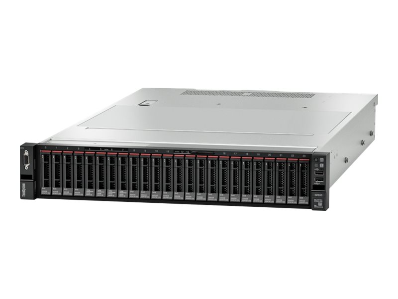 Lenovo ThinkSystem SR650 7X06 - Server - Rack-Montage - 2U - zweiweg - 1 x Xeon Silver 4215R / 3.2 GHz - RAM 32 GB - SAS - Hot-Swap 6.4 cm (2.5)