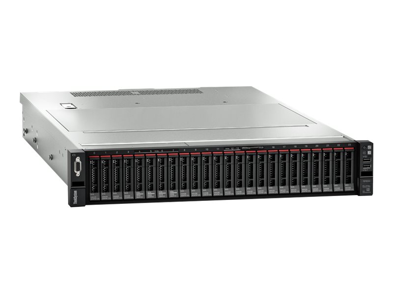 Lenovo ThinkSystem SR650 7X06 - Server - Rack-Montage - 2U - zweiweg - 1 x Xeon Silver 4215R / 3.2 GHz - RAM 32 GB - SAS - Hot-Swap 6.4 cm (2.5)