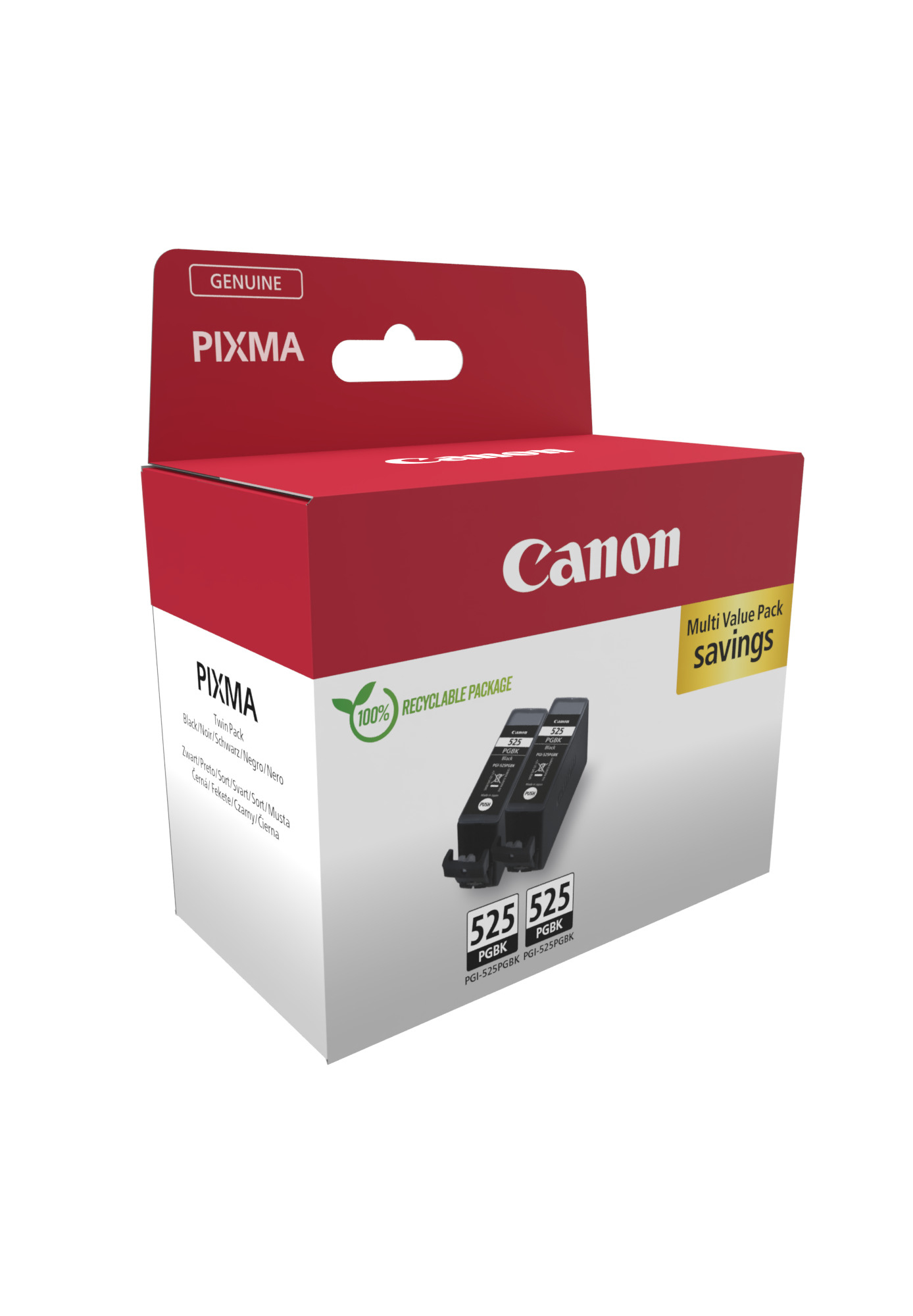 Canon PGI-525 Ink Cartridge PGBK 2XPack black - Tintenpatrone