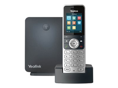Yealink W53P estaci�n base DECT Negro, Plata