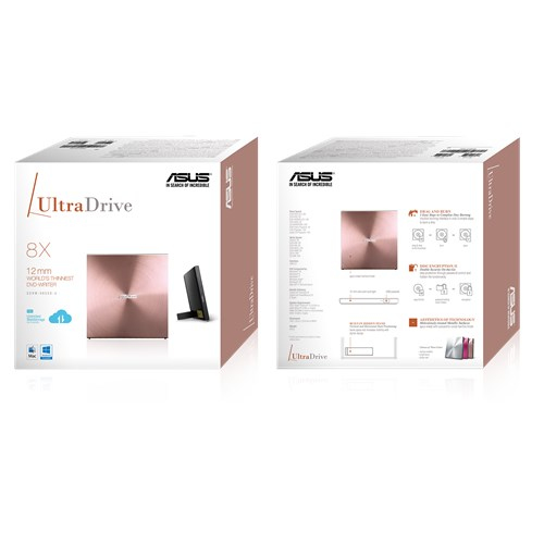 ASUS SDRW-08U5S-U - Laufwerk - DVDRW (R DL) / DVD-RAM