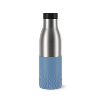 EMSA Bludrop Sleeve N3110700 - 500 ml - Fitness - Sport - Blau - Edelstahl - Edelstahl - Junge/Mdchen - 24 h