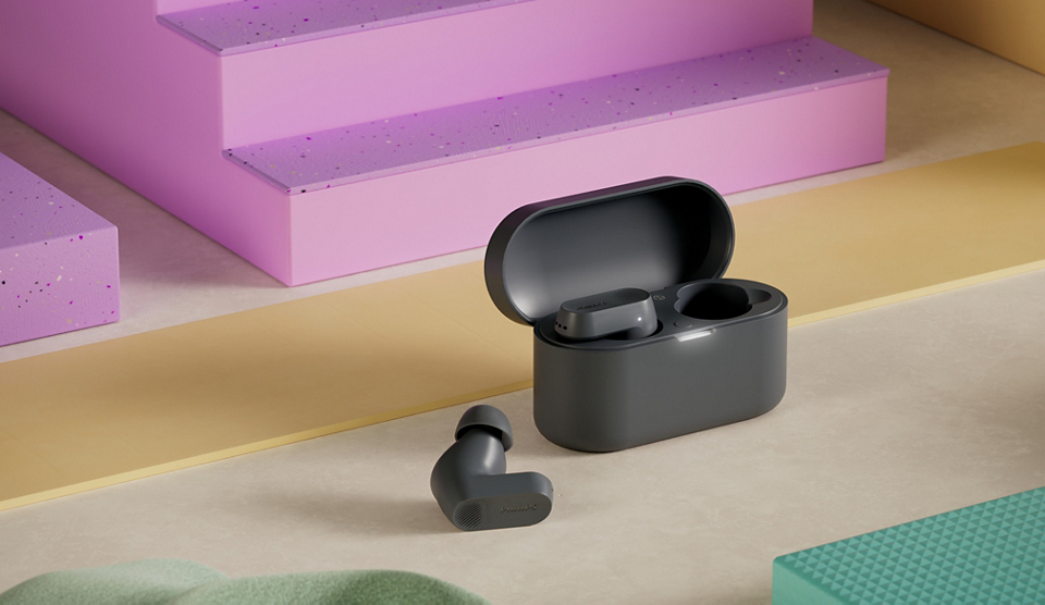 Philips 3000 series TAT3509GY/00 headphones/headset True Wireless Stereo (TWS) In-ear Calls/Music Bluetooth Grey