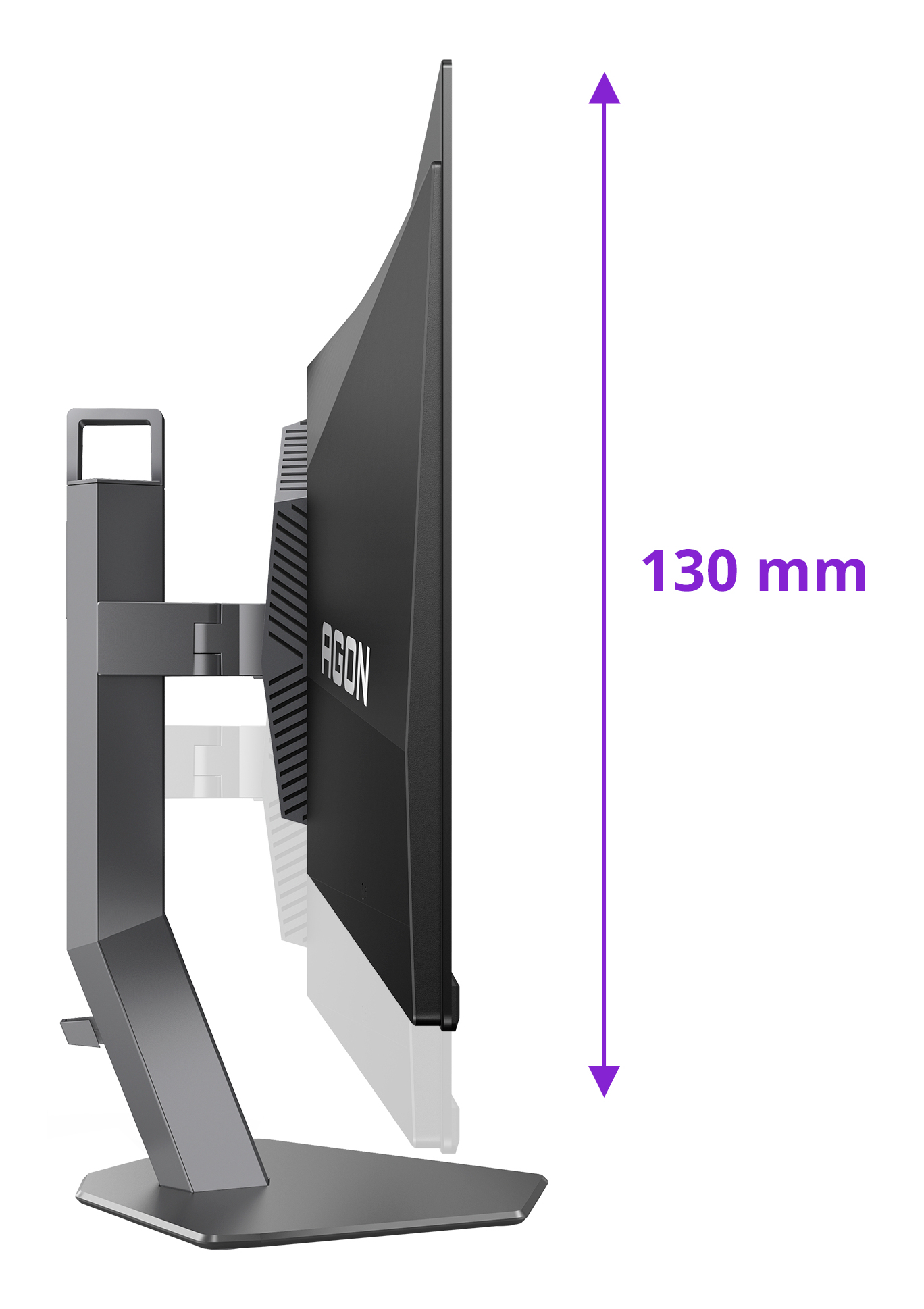 AOC AGON PRO AG276QKD2 Monitor PC 67,3 cm (26.5) 2560 x 1440 Pixel Quad HD QD-OLED Nero, Grigio