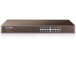 TP-Link TL-SG1016 switch No administrado Gigabit Ethernet (10/100/1000) 1U Negro