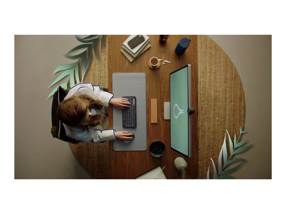 Logitech Pebble 2 Combo for Mac TONAL GRAPHITE DE