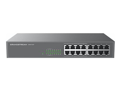 Grandstream GWN7702P Unmanaged Switch 16-Port 8x PoE - Switch - 16-Port