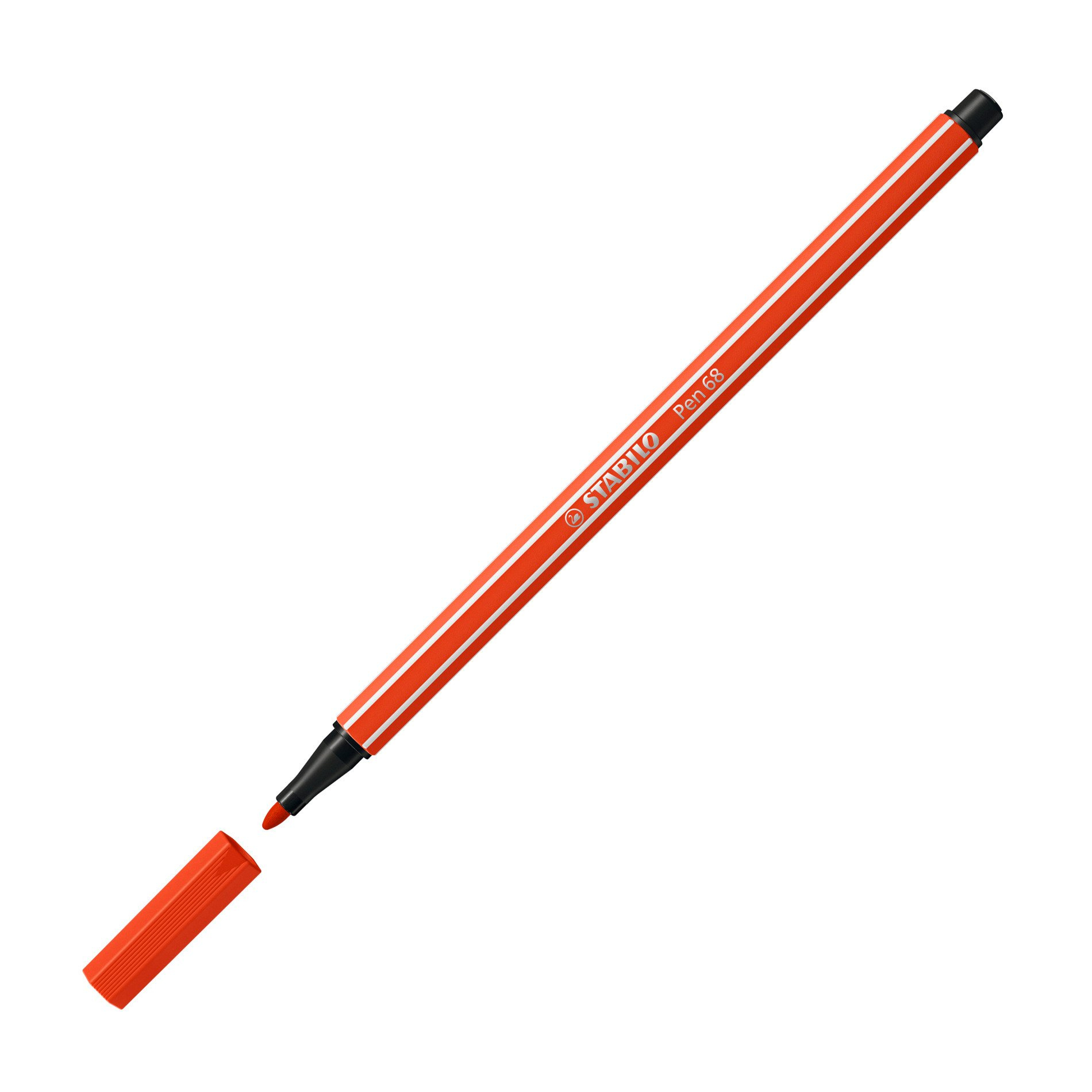 STABILO Pen 68 - Filzstift - Hellrot - wasserbasierte