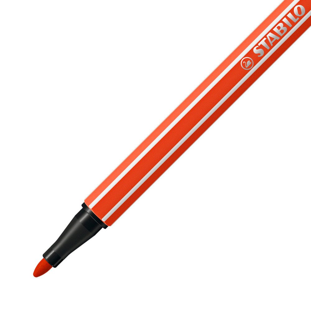 STABILO Pen 68 - Filzstift - Hellrot - wasserbasierte