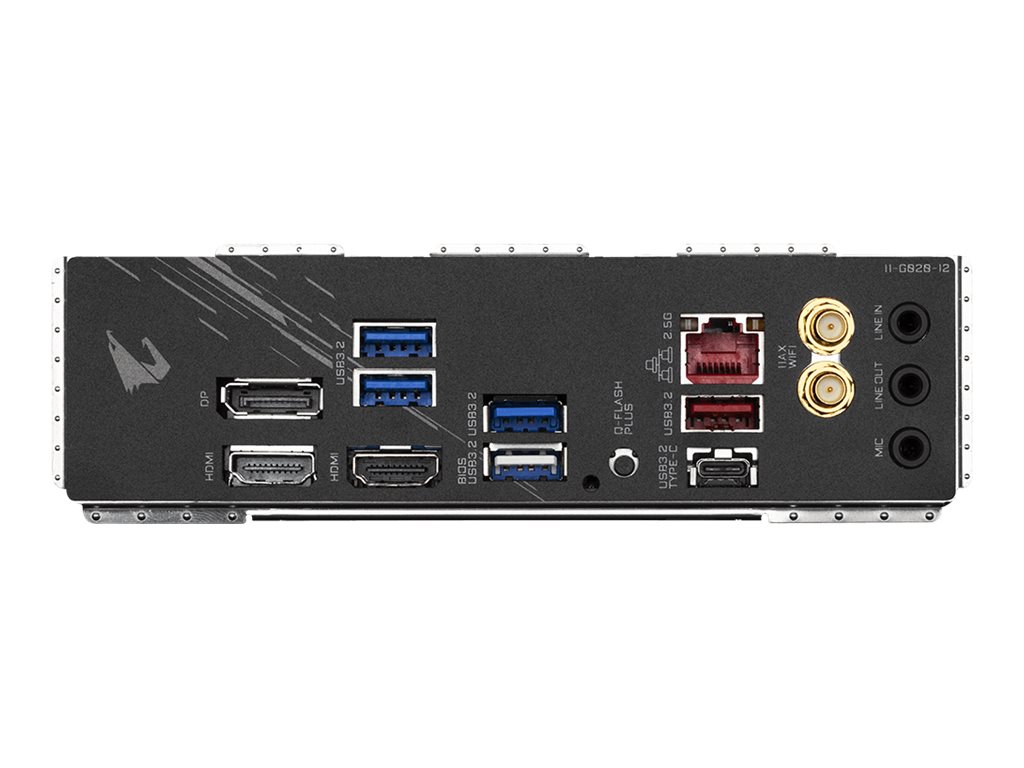 GIGABYTE B550I AORUS PRO AX Placa base - Procesadores AMD Ryzen 5000, VRM de 8 fases, hasta 5300 MHz DDR4, 1xPCIe 4.0 + 1xPCIe 3.0 M.2, Wi-Fi 6E, LAN 2.5GbE, USB 3.2 Gen 2