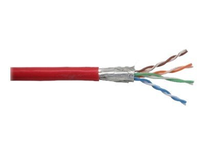 InLine 72099R cable de red Rojo 100 m Cat5e SF/UTP (S-FTP)